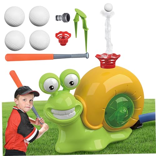 Mskmnkot Baseball Water Toys 1 Set Cute Snail Funny Water Sprinkler for Kids with Ball and Bat Summer Cooling Toddler Outdoor Toys for Garden Lawn Yard Baseball Mskmnkot Baseball Water Toys 1 Set Cute Snail Funny Water Sprinkler for Kids with Ball and Bat Summer Cooling Toddler Outdoor Toys for Garden Lawn Yard Baseball von Mskmnkot