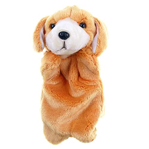 Mskmnkot Handpuppen -Tierplüschspielzeug weiche kleine Hunde Handpuppen Bildungsspielzeug für kidsplush von Mskmnkot