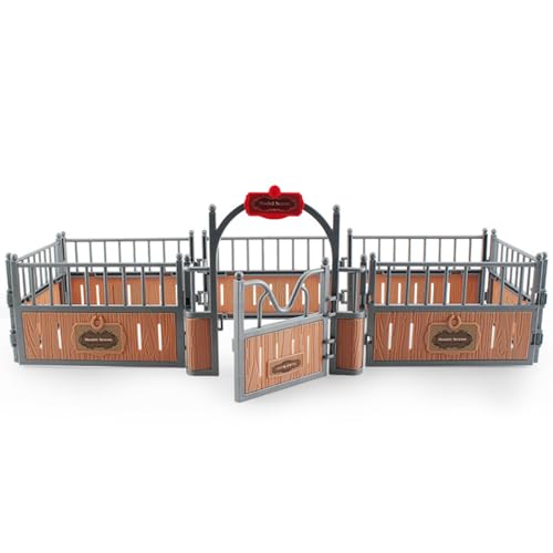 Mskmnkot Horse Barn Playset Horse Stable Playset Zaun 17.3x7.9x5.9 '' Realistischer Plastik -Scheunenzaun imaginärer und kreativer Bildungspersonalzubehör für Liebhaber Mskmnkot Horse Barn Playset Horse Stable Playset Zaun 17.3x7.9x5.9 '' Realistischer Plastik -Scheunenzaun imaginärer und kreativer Bildungspersonalzubehör für Liebhaber von Mskmnkot