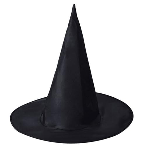 Mskmnkot Hut für Halloween -Party Frauen schwarze Hexenhut Halloween Hexe Peaked Kostümzubehör für und Weihnachtsfeier Oxford Stoffkappe erreichte 1pack 1pack Mskmnkot Hut für Halloween -Party Frauen schwarze Hexenhut Halloween Hexe Peaked Kostümzubehör für und Weihnachtsfeier Oxford Stoffkappe erreichte 1pack 1pack von Mskmnkot