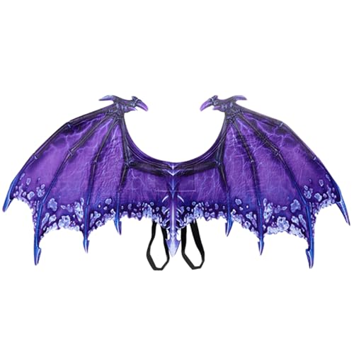 Mskmnkot Kids Dragon Kostüm mit Elastizitäts -Elastizitätsband, mechanischer Flügel Kleinkind Dinosaurierkostüm für Halloween -Kostüme, Cosplay, Aktivitäten, Urlaubshows, Stil 1 von Mskmnkot