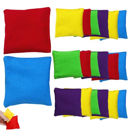 Mskmnkot Kleine Bohnensäcke zum Werfen von 20 PCs 1, 97x1, 97 Zoll farbenfrohe Bohnensäcke zum Werfen von Spielen für Kinder für Kinder Erwachsene. Mskmnkot Kleine Bohnensäcke zum Werfen von 20 PCs 1, 97x1, 97 Zoll farbenfrohe Bohnensäcke zum Werfen von Spielen für Kinder für Kinder Erwachsene. von Mskmnkot