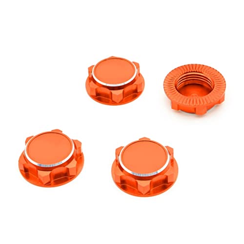 Mskmnkot RC Sechskantradstaubdicht Anti -Skid -Hub -Nut von Mskmnkot