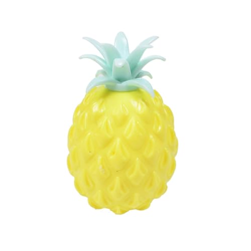 Squeeze Vent Ball Dekompression Fruchtspielzeug Squeeze Vent Ball Ananas-Form Handgelenksspielzeug für Kinder Erwachsene Stressabbau, zufällige Farbe Squeeze Vent Ball Dekompression Fruchtspielzeug Squeeze Vent Ball Ananas-Form Handgelenksspielzeug für Kinder Erwachsene Stressabbau, zufällige Farbe von Mskmnkot