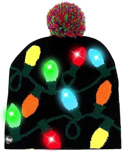 Weihnachtsmütze Led, Weihnachtsmütze, Weihnachtsmützen, Weihnachtsmütze Mit Licht, Led Weihnachtsmütze, Mütze Mit Led Licht, Weihnachtsmütze (A Weihnachtsmütze Led, Weihnachtsmütze, Weihnachtsmützen, Weihnachtsmütze Mit Licht, Led Weihnachtsmütze, Mütze Mit Led Licht, Weihnachtsmütze (A von Mstnoixgc