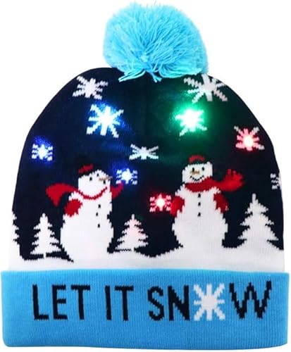 Weihnachtsmütze Led, Weihnachtsmütze, Weihnachtsmützen, Weihnachtsmütze Mit Licht, Led Weihnachtsmütze, Mütze Mit Led Licht, Weihnachtsmütze (D Weihnachtsmütze Led, Weihnachtsmütze, Weihnachtsmützen, Weihnachtsmütze Mit Licht, Led Weihnachtsmütze, Mütze Mit Led Licht, Weihnachtsmütze (D von Mstnoixgc