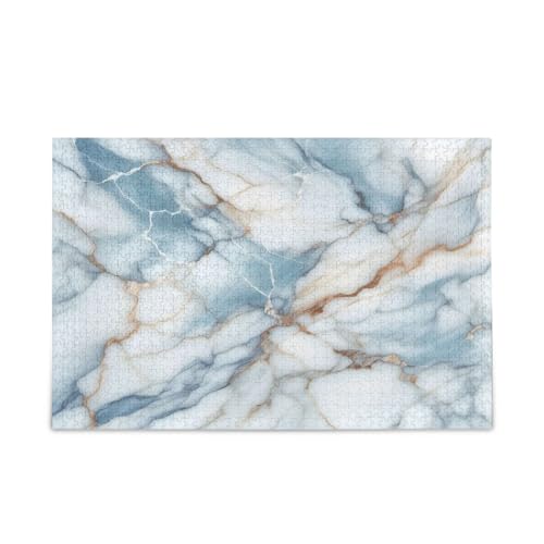 Msyxl Blau Weiß Marmor Textur Puzzle 500 Teile Holzpuzzle für Familienspiele Geeignet für Jugendliche und Erwachsene Msyxl Blau Weiß Marmor Textur Puzzle 500 Teile Holzpuzzle für Familienspiele Geeignet für Jugendliche und Erwachsene von Msyxl