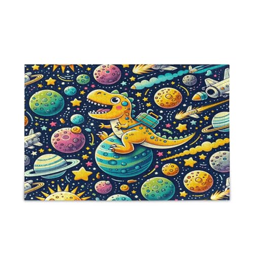 Msyxl Cartoon Space Dinosaurier Puzzle 500 Teile Holzpuzzle für Familienspiele Geeignet für Jugendliche und Erwachsene Msyxl Cartoon Space Dinosaurier Puzzle 500 Teile Holzpuzzle für Familienspiele Geeignet für Jugendliche und Erwachsene von Msyxl