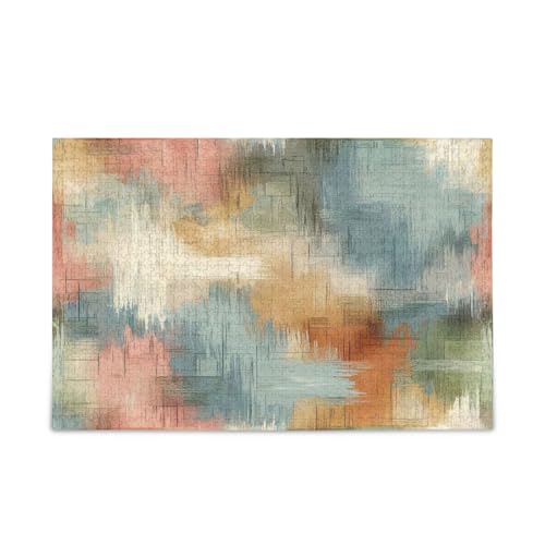 Msyxl Flax Texture Puzzle 1000 Teile Holzpuzzle für Familienspiele Geeignet für Jugendliche und Erwachsene Msyxl Flax Texture Puzzle 1000 Teile Holzpuzzle für Familienspiele Geeignet für Jugendliche und Erwachsene von Msyxl