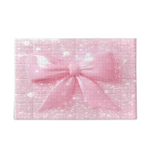Msyxl Fliege Rosa Puzzle 1000 Teile - Holzpuzzle für Familienspiele - Geeignet für Jugendliche und Erwachsene Msyxl Fliege Rosa Puzzle 1000 Teile - Holzpuzzle für Familienspiele - Geeignet für Jugendliche und Erwachsene von Msyxl