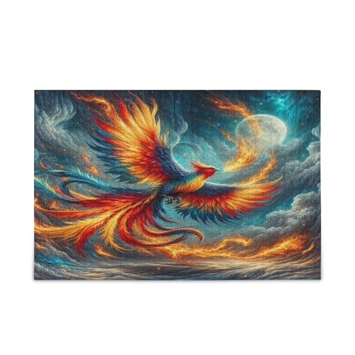 Msyxl Flying Phoenix Puzzle 1000 Teile - Holzpuzzle für Familienspiele - Geeignet für Jugendliche und Erwachsene Msyxl Flying Phoenix Puzzle 1000 Teile - Holzpuzzle für Familienspiele - Geeignet für Jugendliche und Erwachsene von Msyxl