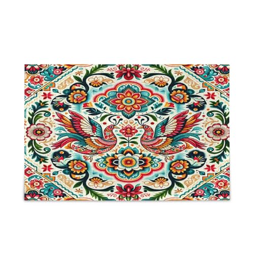 Msyxl Kalocsa Muster Puzzle 1000 Teile Holzpuzzle für Familienspiele Geeignet für Jugendliche und Erwachsene Msyxl Kalocsa Muster Puzzle 1000 Teile Holzpuzzle für Familienspiele Geeignet für Jugendliche und Erwachsene von Msyxl