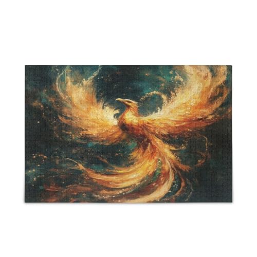 Msyxl Phoenix Muster Puzzle 500 Teile Holzpuzzle für Familienspiele Geeignet für Jugendliche und Erwachsene Msyxl Phoenix Muster Puzzle 500 Teile Holzpuzzle für Familienspiele Geeignet für Jugendliche und Erwachsene von Msyxl