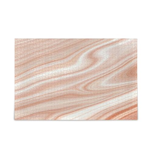 Msyxl Rosa Töne Marmor Puzzle 1000 Teile - Holzpuzzle für Familienspiele - Geeignet für Jugendliche und Erwachsene Msyxl Rosa Töne Marmor Puzzle 1000 Teile - Holzpuzzle für Familienspiele - Geeignet für Jugendliche und Erwachsene von Msyxl