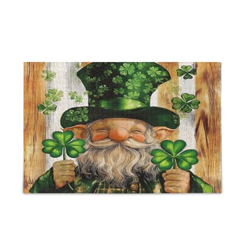 Msyxl Saint Patrick's Day Puzzle 1000 Teile - Holzpuzzle für Familienspiele - Geeignet für Jugendliche und Erwachsene Msyxl Saint Patrick's Day Puzzle 1000 Teile - Holzpuzzle für Familienspiele - Geeignet für Jugendliche und Erwachsene von Msyxl