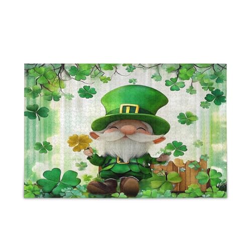 Msyxl Saint Patrick's Day Puzzle 1000 Teile - Holzpuzzle für Familienspiele - Geeignet für Jugendliche und Erwachsene Msyxl Saint Patrick's Day Puzzle 1000 Teile - Holzpuzzle für Familienspiele - Geeignet für Jugendliche und Erwachsene von Msyxl
