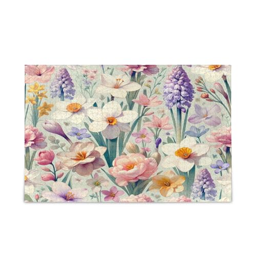 Msyxl Sheer Spring Flowers Puzzle 500 Teile Holzpuzzle für Familienspiele Geeignet für Jugendliche und Erwachsene Msyxl Sheer Spring Flowers Puzzle 500 Teile Holzpuzzle für Familienspiele Geeignet für Jugendliche und Erwachsene von Msyxl