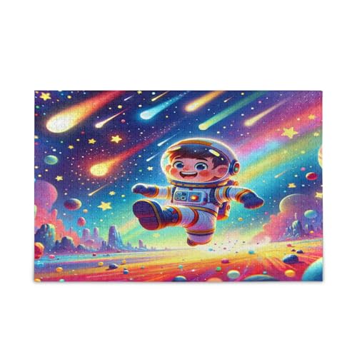 Msyxl Universum Cute Astronaut Puzzle 500 Teile Holzpuzzle für Familienspiele Geeignet für Jugendliche und Erwachsene Msyxl Universum Cute Astronaut Puzzle 500 Teile Holzpuzzle für Familienspiele Geeignet für Jugendliche und Erwachsene von Msyxl