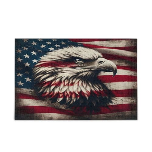Msyxl Vintage Flaggenmuster Puzzle 500 Teile - Holzpuzzle für Familienspiele - Geeignet für Jugendliche und Erwachsene Msyxl Vintage Flaggenmuster Puzzle 500 Teile - Holzpuzzle für Familienspiele - Geeignet für Jugendliche und Erwachsene von Msyxl