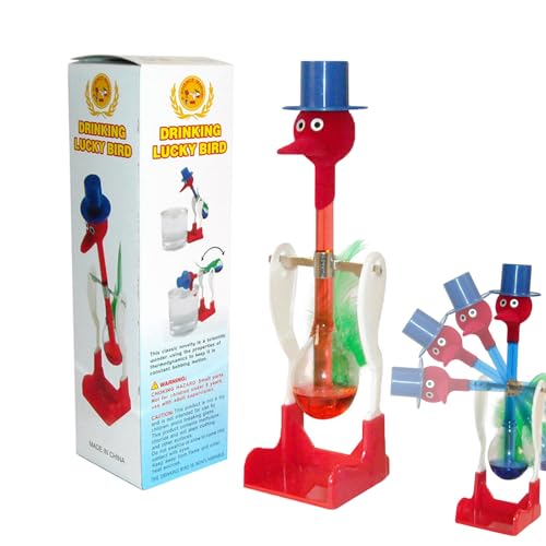 Mtibfv Drinking Lucky Bird,Glücksvogel Trinken, Non Stop Flüssigkeit Trinkglas Vogel Lustiger Vogel Trinkwasser Schreibtisch Spielzeug,Prank Toy Interaktive Entwicklung Bildungsspielzeug Für Kinder-B Mtibfv Drinking Lucky Bird,Glücksvogel Trinken, Non Stop Flüssigkeit Trinkglas Vogel Lustiger Vogel Trinkwasser Schreibtisch Spielzeug,Prank Toy Interaktive Entwicklung Bildungsspielzeug Für Kinder-B von Mtibfv