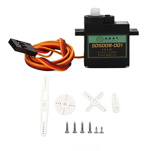 MTLavish Premium Plastic RC Digital Lenksservo Ideales Zubehör für RC -Hubschrauber und unbemannte Drohnen -Leichtgewicht mit schnellem Reaktion mit geringer Reaktion und von Mtlavishness