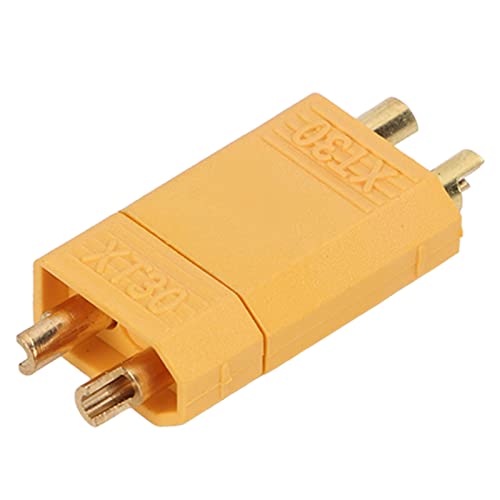 MTLavish XT30 Connector XT30 männlichen weiblichen Plug -Stecker -RC -Zubehör für RC -Batterie und ESC -Gelb ideal für RC -CAR -Modell und Flugzeugmodell mit lang anhaltender MTLavish XT30 Connector XT30 männlichen weiblichen Plug -Stecker -RC -Zubehör für RC -Batterie und ESC -Gelb ideal für RC -CAR -Modell und Flugzeugmodell mit lang anhaltender von Mtlavishness
