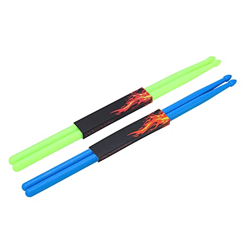 Mtlavish 4pcs Drum Sticks 5A Nylon Tränen Drop Grainy Griff Nicht -Slip für Anfänger der Schüler Mtlavish 4pcs Drum Sticks 5A Nylon Tränen Drop Grainy Griff Nicht -Slip für Anfänger der Schüler von Mtlavishness