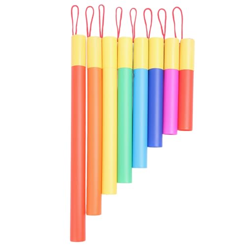 Mtlavish 8pcs Musical Sound Tube Set Premium Plastik Interaktiver Bildungsmusikrohr -Percussion -Instrument für Kinder für Verschiedene Melodien und inspirierende Kreativität Mtlavish 8pcs Musical Sound Tube Set Premium Plastik Interaktiver Bildungsmusikrohr -Percussion -Instrument für Kinder für Verschiedene Melodien und inspirierende Kreativität von Mtlavishness