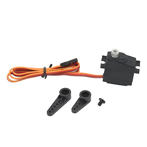 Mtlavish -Aluminium und Kunststoff - -Servo mit Metallgetriebe Stabile schnelle Reaktion wasserdicht und tragbar für RC -Autos und Kletterräder Mtlavish -Aluminium und Kunststoff - -Servo mit Metallgetriebe Stabile schnelle Reaktion wasserdicht und tragbar für RC -Autos und Kletterräder von Mtlavishness