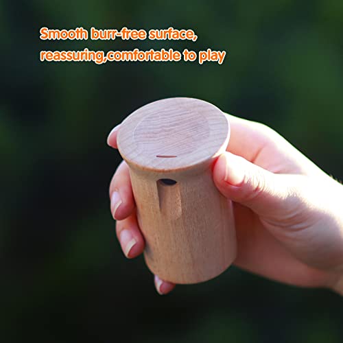 Mtlavish Beech Wood Bird Call Whistle Flöte für Vorschulmusik Aufklärung stabil lang anhaltend angenehm, um kleines Lichtgewicht zu Spielen. von Mtlavishness