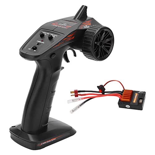 Mtlavish Black 2 4G Fernbedienungs -Funk -Sender -Empfänger für ZD -Rennen 1 10 RC -Auto mit 40A gebürstetem ESC -Stall -Signalgetriebe Langsteuerung und eindeutige Mtlavish Black 2 4G Fernbedienungs -Funk -Sender -Empfänger für ZD -Rennen 1 10 RC -Auto mit 40A gebürstetem ESC -Stall -Signalgetriebe Langsteuerung und eindeutige von Mtlavishness