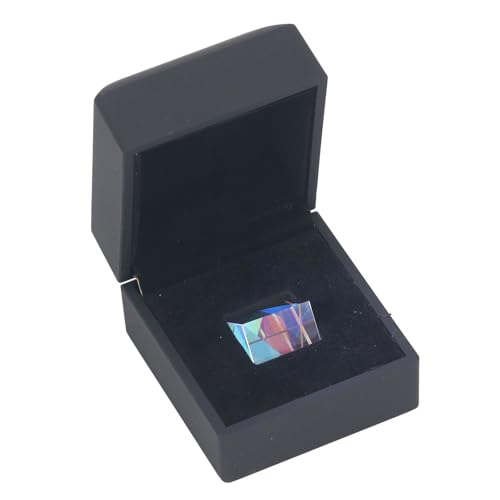 Mtlavish Color Prisma optische Glaskabine Form Desk Ornament RGB Dispersion Prisma für Physik Unterricht Kunstdekor und Fotografie Verbessern Sie Ihre Erfahrung mit diesem Premium von Mtlavishness