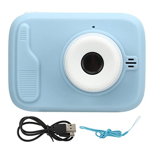 Mtlavish Kids Camera 20MP Dual Front Heckkameras Tragbares -Kleinkind Digitales Videokamera mit Blitz ideal für Kinder, um Erinnerungen auf 2 Zoll IPS -Bildschirm zu erkunden und (Blau) von Mtlavishness