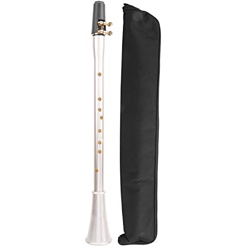 Mtlavish Mini Clarinet Eb Compact Sax Professionelles Anfänger Musikinstrument Langleichter leichtes ABS -Material leicht zu tragen und zu Spielen ideal für Anfänger in Musik von Mtlavishness