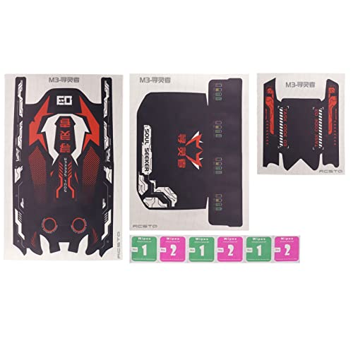 Mtlavish PVC -Drohnenaufkleber dekoratives einzigartiges Muster Personalisierte Abziehbilder Klebstoff für Mavic 3 Effektiver Schutz Nachdenklicher Batterieerinnerung Multi (Spirit Seeker) von Mtlavishness