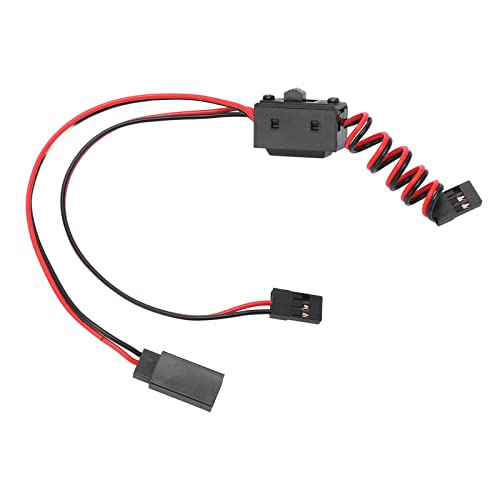 Mtlavish -Premium -Y -Kabel mit Schalter für JR- und Futaba -Fernbedienungsautos und Modellflugzeuge Kunststoffkupper -Kupfermaterial Gute Verbindung Einfache Installation Mtlavish -Premium -Y -Kabel mit Schalter für JR- und Futaba -Fernbedienungsautos und Modellflugzeuge Kunststoffkupper -Kupfermaterial Gute Verbindung Einfache Installation von Mtlavishness