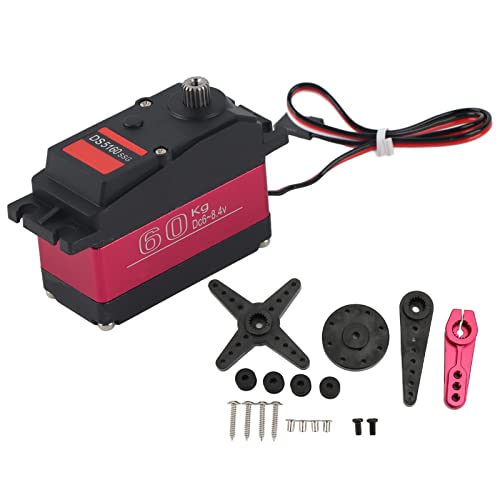 Mtlavish RC DS5160 Digitales Servo ideal für Fernbedienungsautos aus Kunststoff -Aluminiumlegierung und Edelstahl mit großer Torsions wasserdichtes Design und hohe Leistung Mtlavish RC DS5160 Digitales Servo ideal für Fernbedienungsautos aus Kunststoff -Aluminiumlegierung und Edelstahl mit großer Torsions wasserdichtes Design und hohe Leistung von Mtlavishness