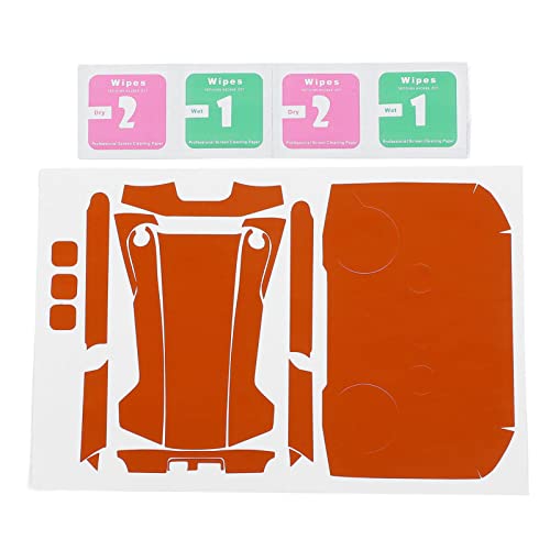 Mtlavish droone fluoreszenzaufkleber PVC wiederholbare Paste drohne Body fern kontrollkontrolle hauthautaufkleber für 3 pro rot mit Bildschirmversion Verbessern Sie Ihre Drohne (Orange) von Mtlavishness