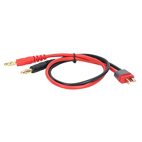 Mtlavishness 14AWG T Stecker auf 4,0 mm Bananenstopfen Männliches Ladekabel ideal für RC -Autos Flugzeuge und Schiffs Silikon -Kunststoff- und Kupfermaterial Super -Soft Mtlavishness 14AWG T Stecker auf 4,0 mm Bananenstopfen Männliches Ladekabel ideal für RC -Autos Flugzeuge und Schiffs Silikon -Kunststoff- und Kupfermaterial Super -Soft von Mtlavishness