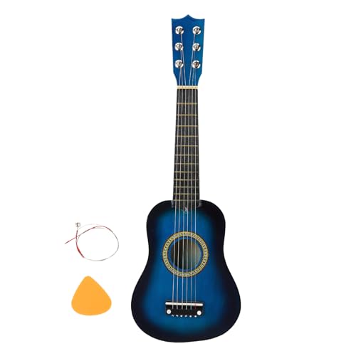 Mtlavishness 21 Zoll Kinder Akustik Spielzeug Holzgitarre Nicht langlebiges Musikinstrument für Kinder, um Musikinteresse und Eltern -Kind -Interaktion Blau 6 String zu kultivieren Mtlavishness 21 Zoll Kinder Akustik Spielzeug Holzgitarre Nicht langlebiges Musikinstrument für Kinder, um Musikinteresse und Eltern -Kind -Interaktion Blau 6 String zu kultivieren von Mtlavishness