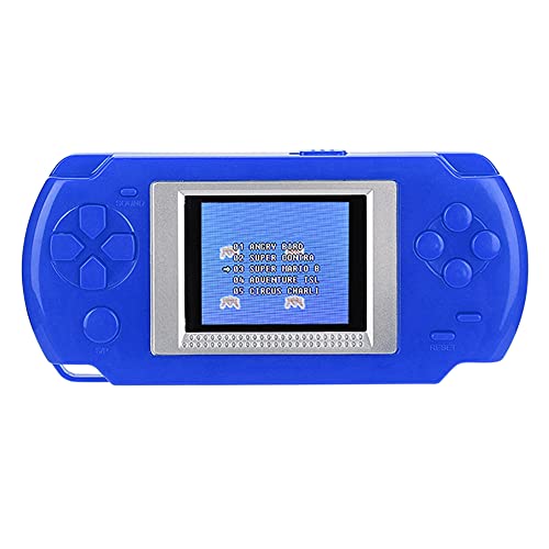 Mtlavishness 268 in 1 Color Screen Children Handheld Game Console Red Powerful Endurance with 3 AAA Batteries Eye Screen for Kids Enjoy Games Anywhere 2.0 Inch Screen ABS Resin (Blue) von Mtlavishness