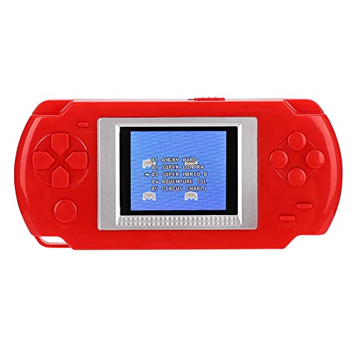 Mtlavishness 268 in 1 Color Screen Children Handheld Game Console Red Powerful Endurance with 3 AAA Batteries Eye Screen for Kids Enjoy Games Anywhere 2.0 Inch Screen ABS Resin (Red) von Mtlavishness