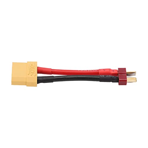 Mtlavishness Premium T-Stecker auf XT90-Buchsenadapter mit 12 AWG 97 mm Silikonkabel für RC-Automodelle und Flugzeugmodelle. Hohe Kompatibilität, Starke Haltbarkeit und Mtlavishness Premium T-Stecker auf XT90-Buchsenadapter mit 12 AWG 97 mm Silikonkabel für RC-Automodelle und Flugzeugmodelle. Hohe Kompatibilität, Starke Haltbarkeit und von Mtlavishness