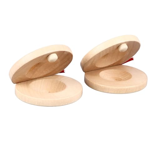 Mtlavistisch Zwei Stücke Holzfinger Castanet Ausgezeichnetes massives Holzmaterial für Kinder frühe Bildung und verschiedene Leistungen Anlässe kleiner Größe Leichtes Gewicht Mtlavistisch Zwei Stücke Holzfinger Castanet Ausgezeichnetes massives Holzmaterial für Kinder frühe Bildung und verschiedene Leistungen Anlässe kleiner Größe Leichtes Gewicht von Mtlavishness