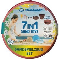7in1 Sandspielzeug Set, (Sand Toys) Farbe: rot von Mts Sportartikel