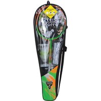 Badm.-Set 4-ATTACKER PLUS Set im Racketbag mit Netz, Badm.-Set 4-ATTACKER PLUS Set im Racketbag mit Netz, von Mts Sportartikel