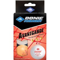 Donic-Schildkröt - Tischtennisball 3-Stern Avantgarde, Poly 40+ Qualität, 6 Stk. im Blister, 3x weiß von Mts Sportartikel