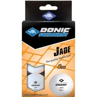 Donic-Schildkröt - Tischtennisball Jade, Poly 40+ Qualität, 6 Stk. im Blister, weiß von Mts Sportartikel