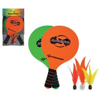 JAZZMINTON Set, 2 Schläger grün/orange+3 Birdie´s im Meshbag JAZZMINTON Set, 2 Schläger grün/orange+3 Birdie´s im Meshbag von Mts Sportartikel