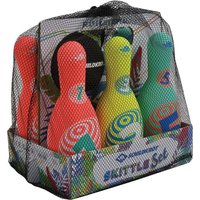 NEOPREN KEGEL-SET im Kartonträger mit Meshbag, von Mts Sportartikel